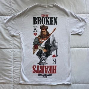 FashionNova Graphic Short Sleeve Tee- White